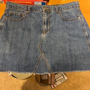 Old Navy Denim Miniskirt